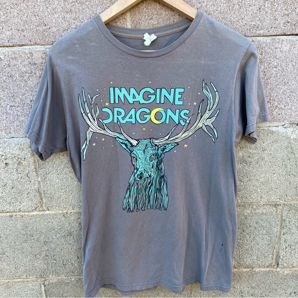 Imagine Dragons Elk In Stars Band Music Shirt Size Medium
